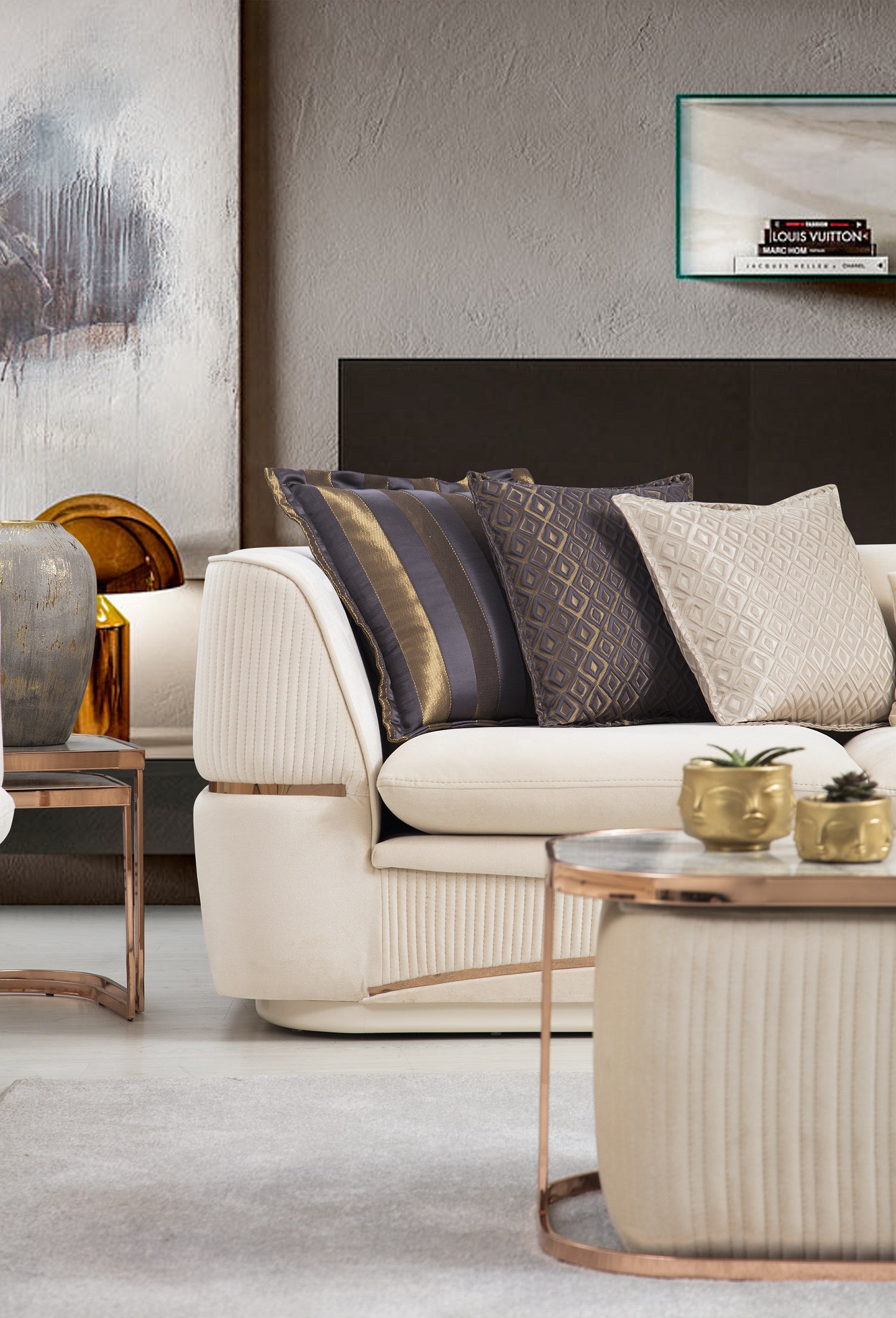 Fendi Louis Vuitton and Loewe present new creations at Milan International  Furniture Fair  LVMH